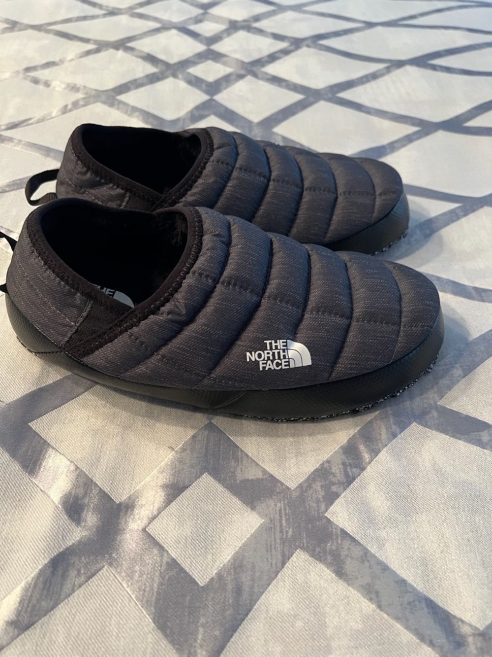 The North Face Quilted Slip-On Puffer Clog - Black